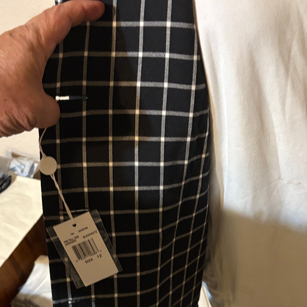 Michael Kors Black and White Grid Blazer - Picture 4 of 7